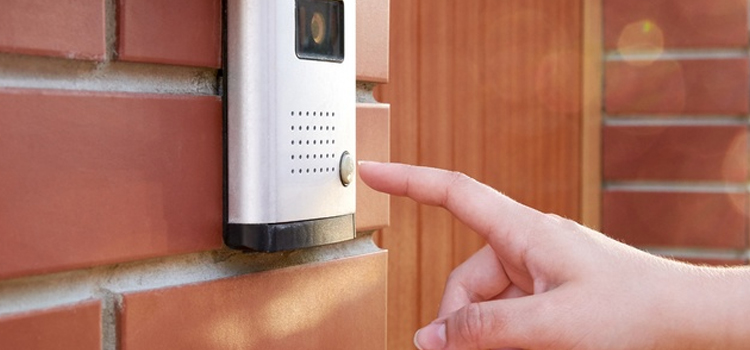 apartment door buzzer installation in Navarre