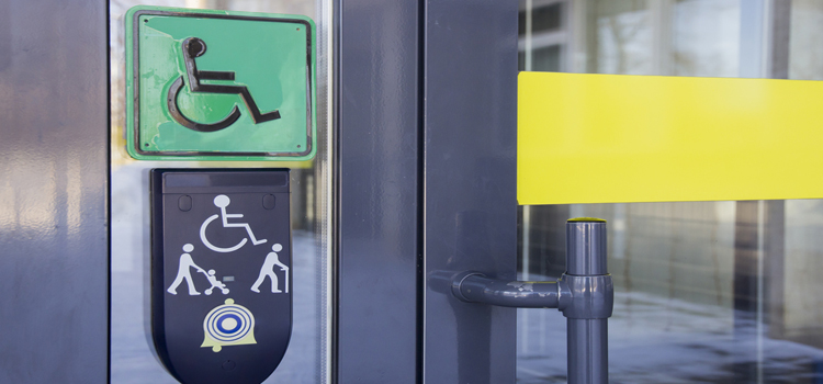automatic handicap door opener in Navarre
