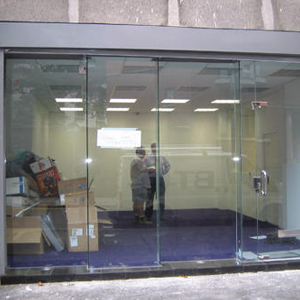 shop front door repair Navarre