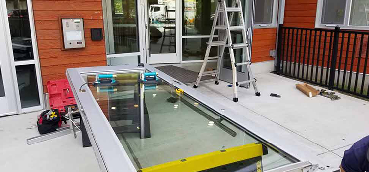 storefront door glass replacement Navarre
